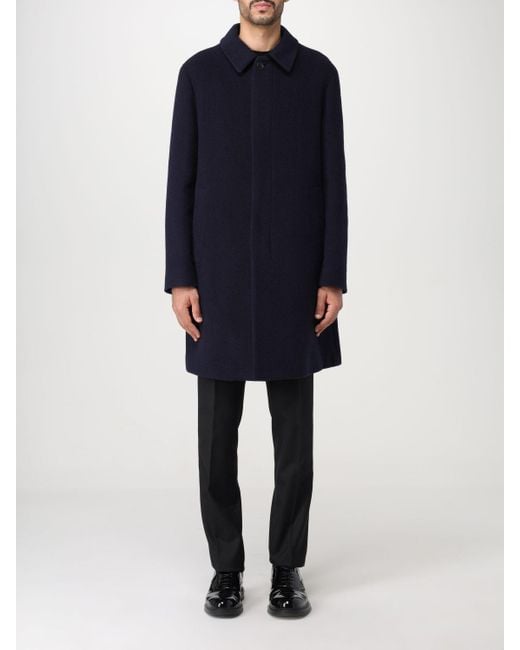 Giorgio Armani Blue Coat for men