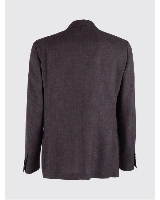 Lardini Gray Single-Breasted Blazer for men