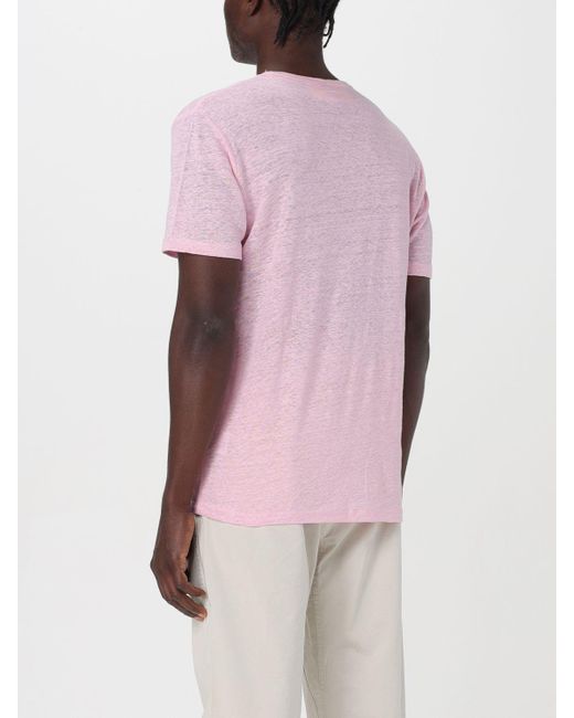 Sun 68 Pink T-shirt for men
