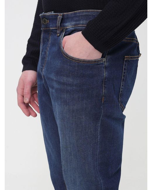 PT Torino Blue Denim Slim Fit Jeans for men