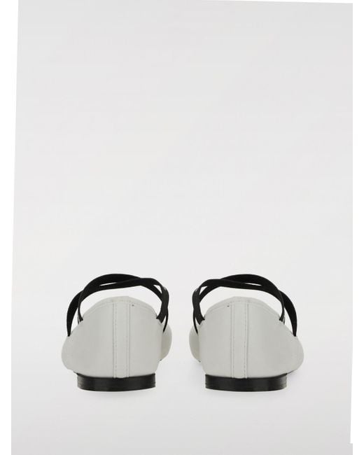 Repetto White Flat Shoes