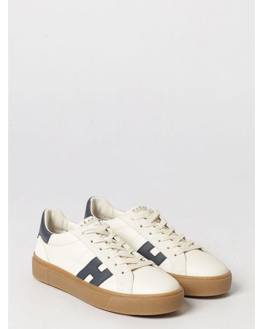 Hogan White Shoes for men