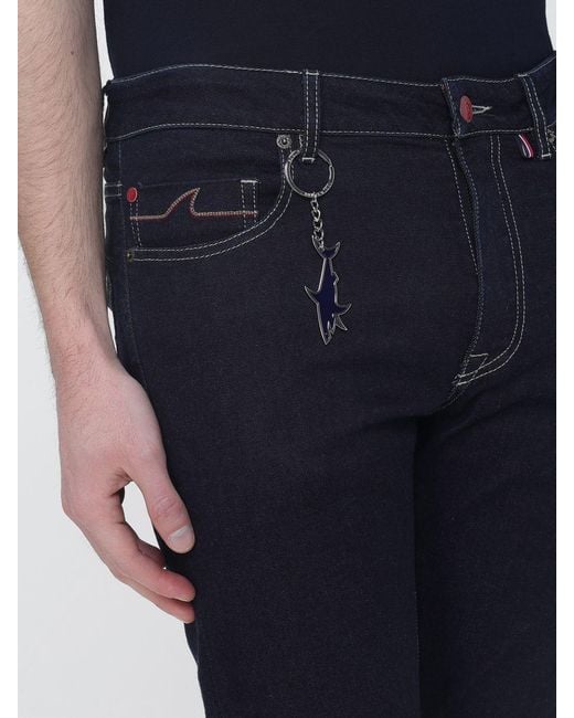 Paul & Shark Blue Paul &Amp Shark Denim Slim Fit Jeans for men