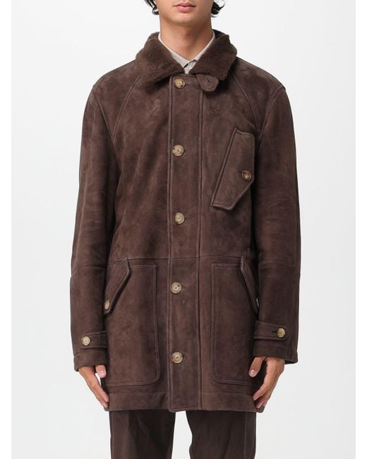 Brunello Cucinelli Brown Jacket for men