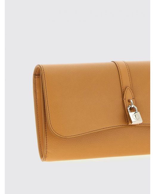 Stella McCartney Orange Ryder Faux Leather Wallet Bag