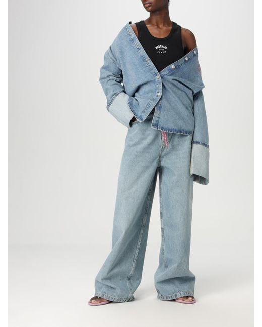 Vaquero Mujer Moschino de color Blue