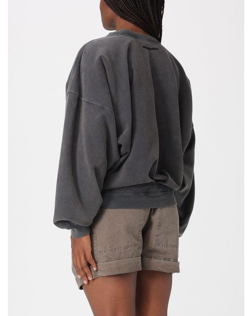 Isabel Marant Gray Cotton Sweatshirt