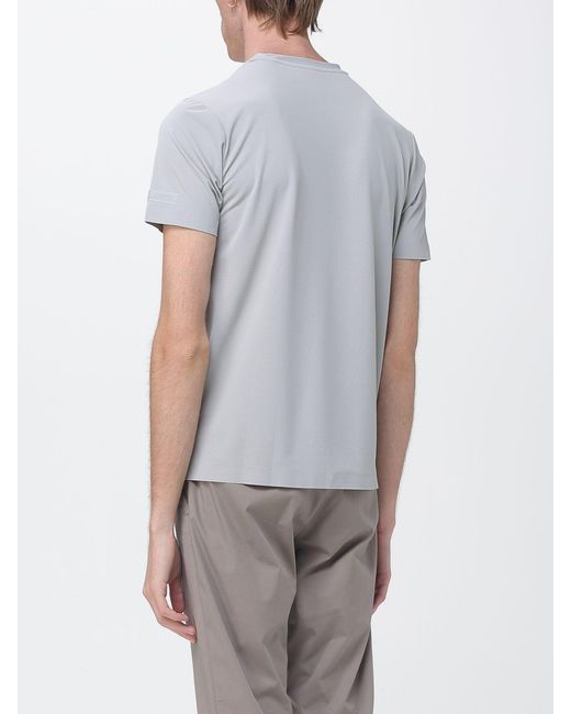 Heskimo Gray Nylon T-Shirt for men