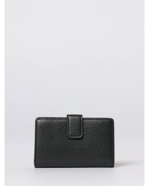 Coccinelle Gray Grained Leather Wallet