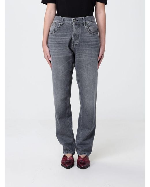 Dondup Blue Denim Regular Fit Jeans