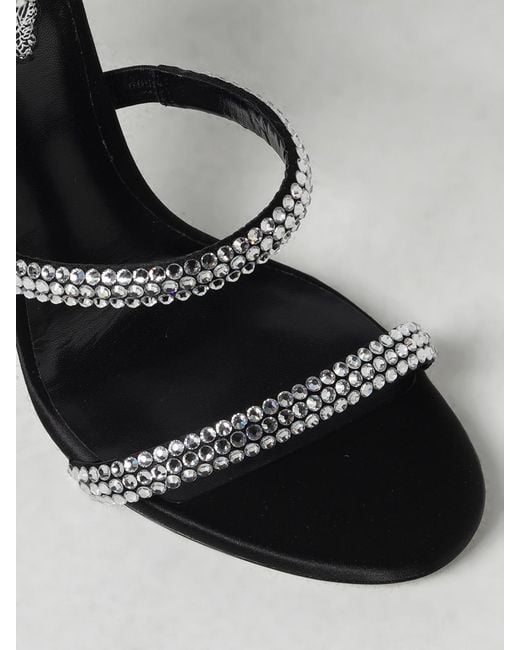 Rene Caovilla White Heeled Sandals