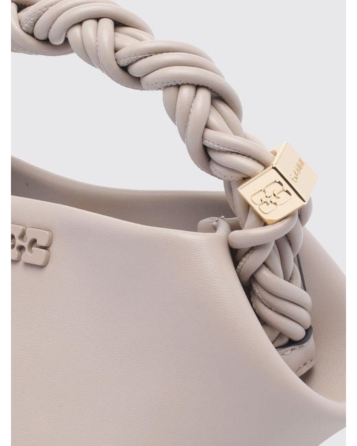 Ganni Natural Shoulder Bag