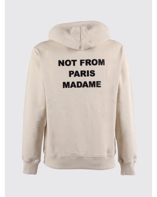 Drole de Monsieur Natural Cotton Hoodie for men