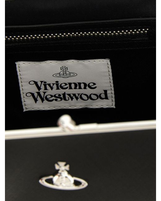 Vivienne Westwood Black Granny Frame Bag