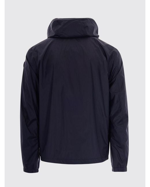 Blauer Blue Cotton Lined Nylon Windbreaker for men