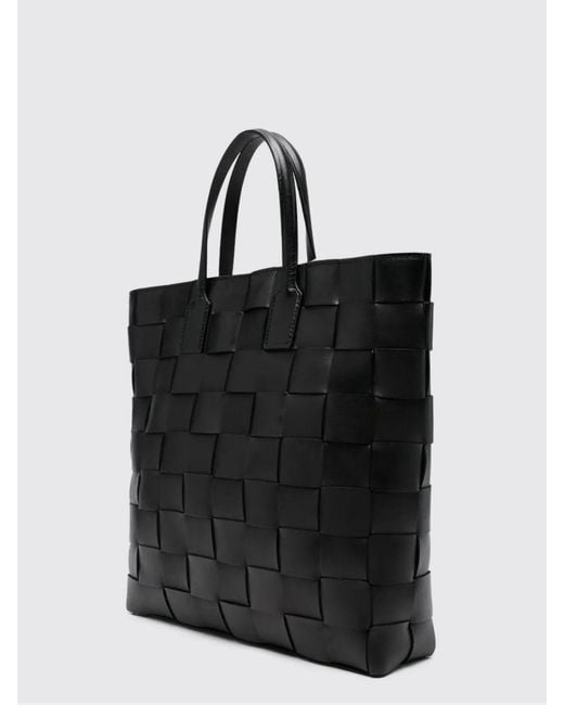 Dragon Diffusion Black Braided Leather Pino Bag