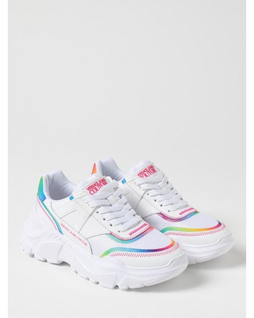 Versace Jeans Couture White Shoes