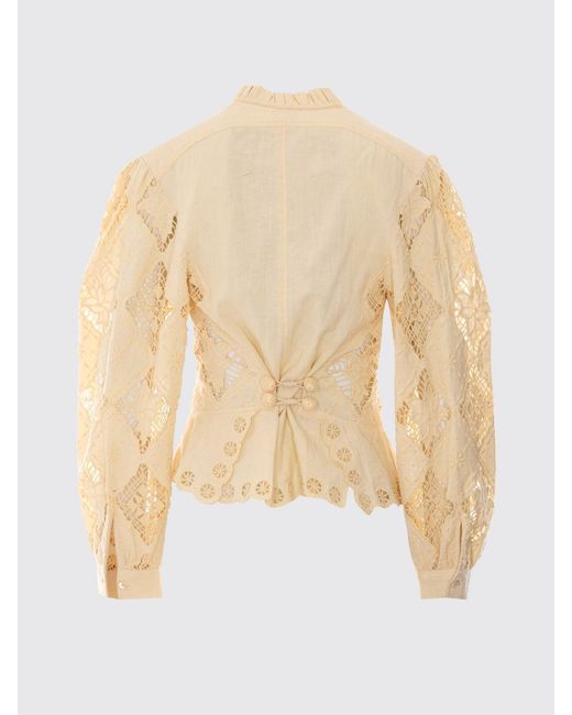 Isabel Marant Natural Lace Shirt