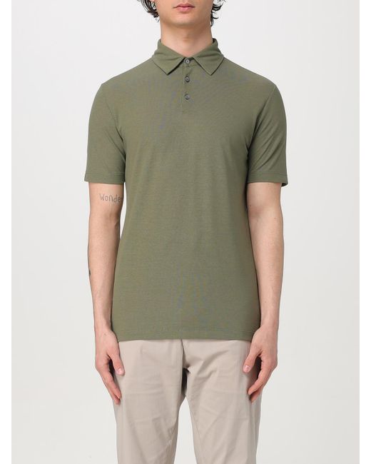 Zanone Polo Herren in Green für Herren