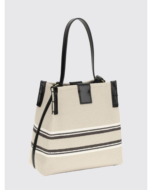 Balmain Natural Release Bucket Bag