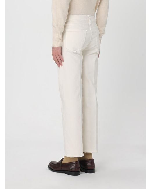 Jeans Basic di Mother in Natural da Uomo