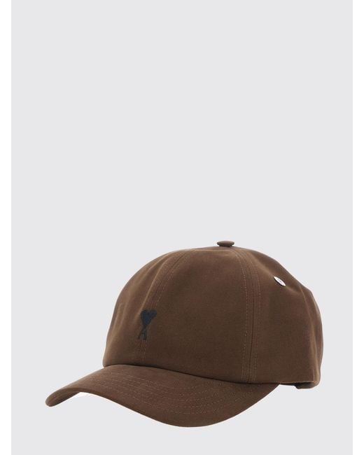 AMI Brown Hat for men