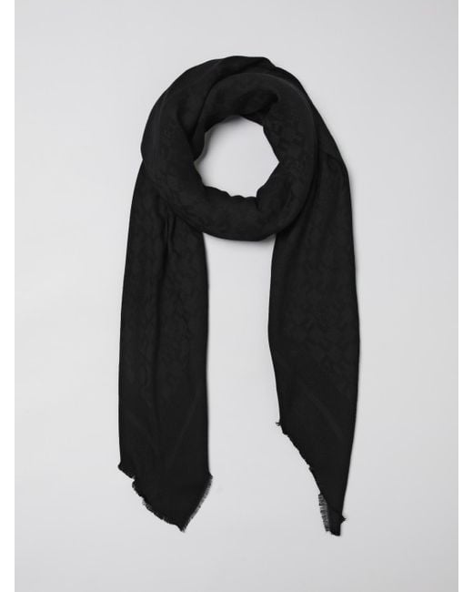 Elisabetta Franchi Black Scarf