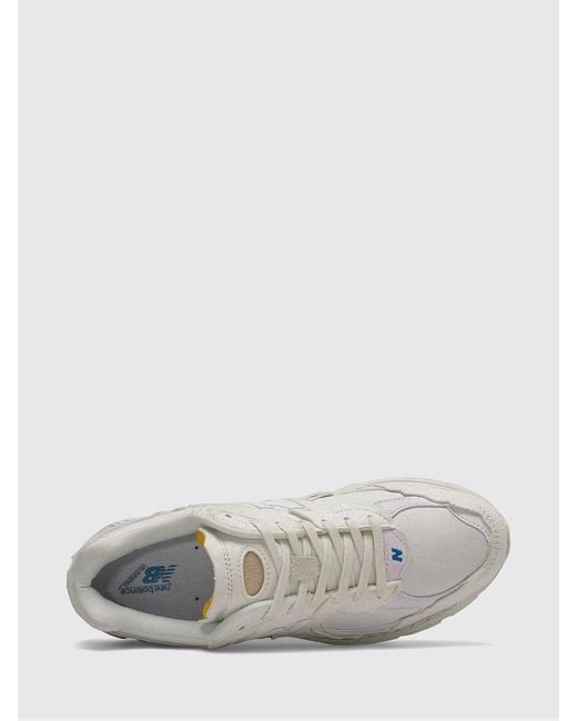 New Balance White 2002R Sneakers