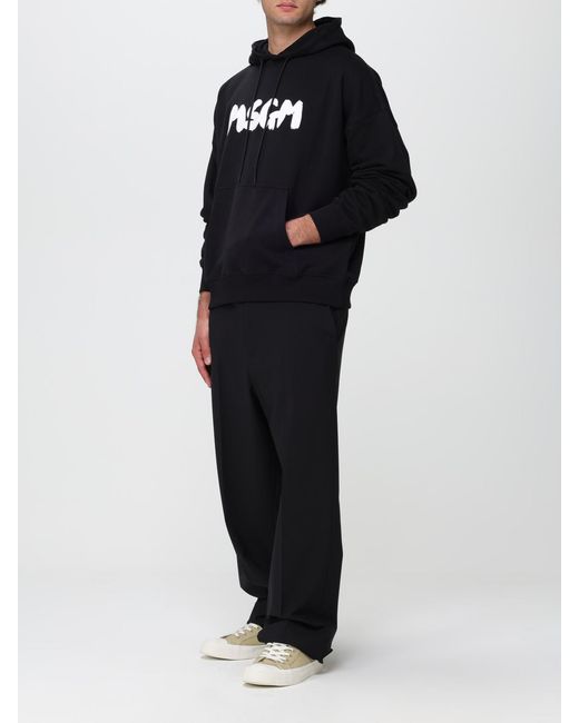 Sudadera Hombre MSGM de hombre de color Blue