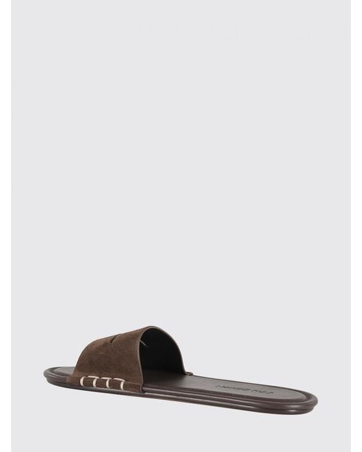 J.W. Anderson Brown Penny Slippers