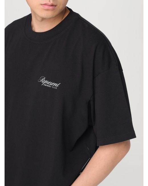 T-Shirt di Represent in Black da Uomo