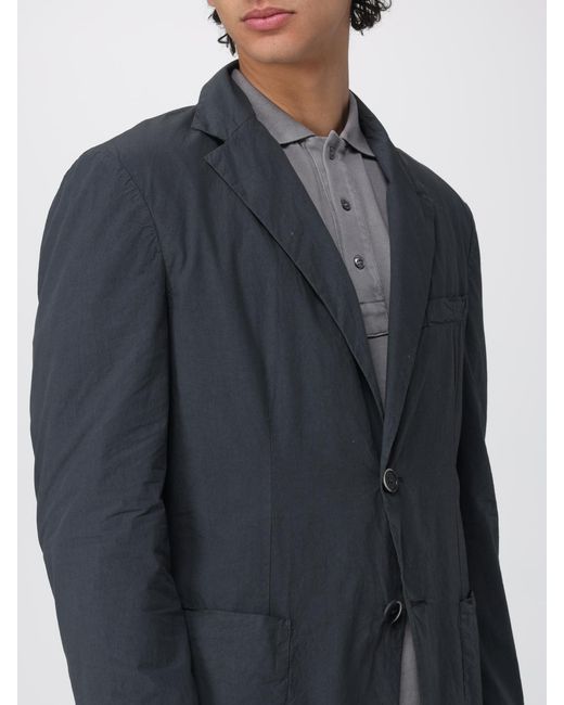 Barena Blue Cotton Blazer for men