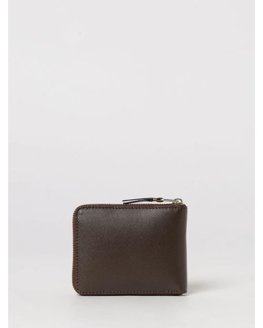 Comme des Garçons Brown Comme Des Gar&Ccedil	Ons Polka Dot Leather Wallet for men
