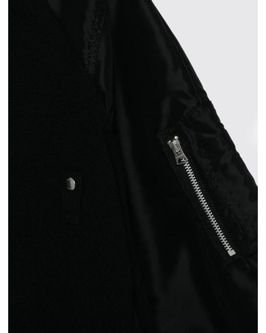 Sacai Black Cotton Blend Cardigan for men
