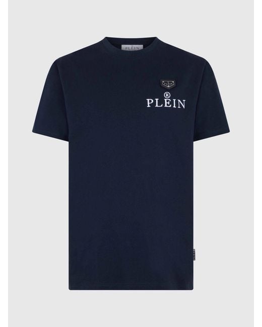 Philipp Plein Blue T-Shirt for men