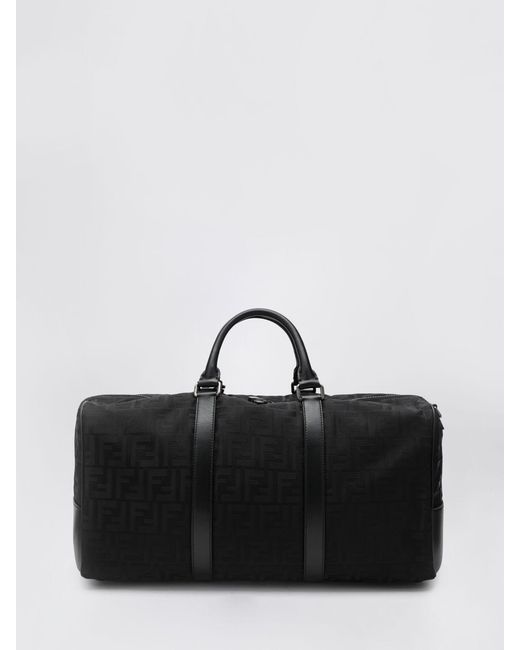 Fendi Ff Jacquard-Nylon-Reisetasche in Black für Herren