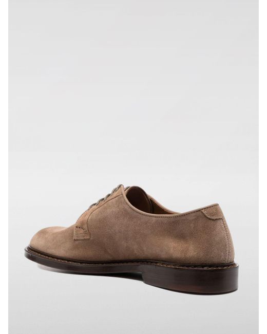 Doucal's Brown Brogue Shoes for men
