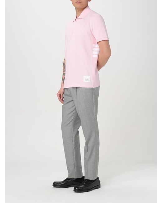 Thom Browne Polo Herren in Pink für Herren