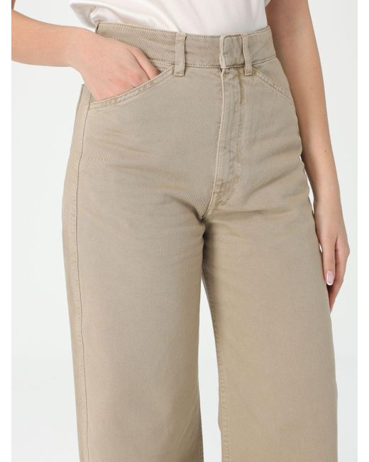 Pantalón Mujer Lemaire de color Natural