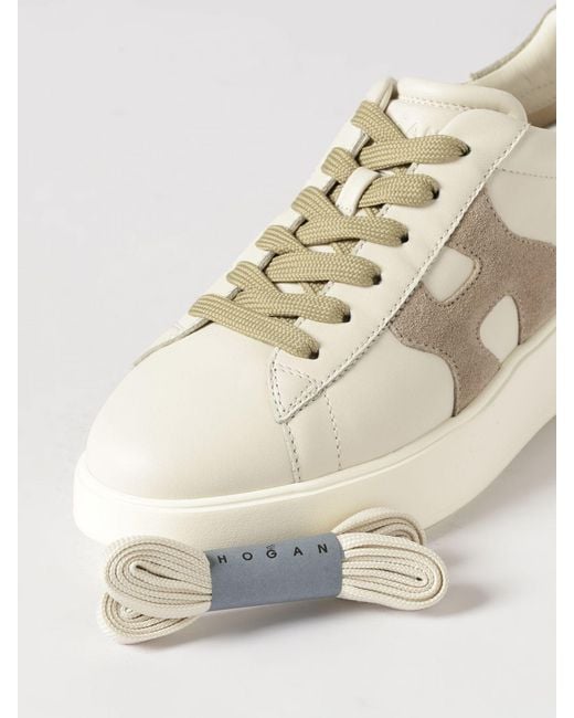 Hogan Natural Rebel Nappa Leather Sneakers
