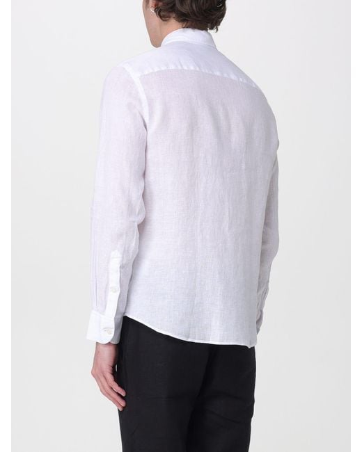 Colmar White Classic Linen Shirt for men