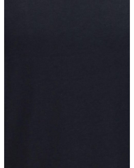 Tom Ford Blue Crewneck Lyocell And Cotton Blend T-Shirt for men