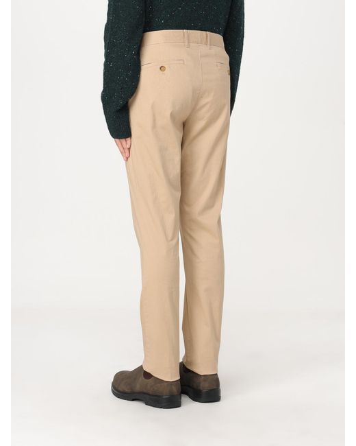 Michael Kors Natural Cotton Blend Chino Trousers for men