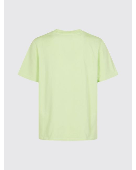Casablanca Green Printed Organic Cotton T-Shirt for men