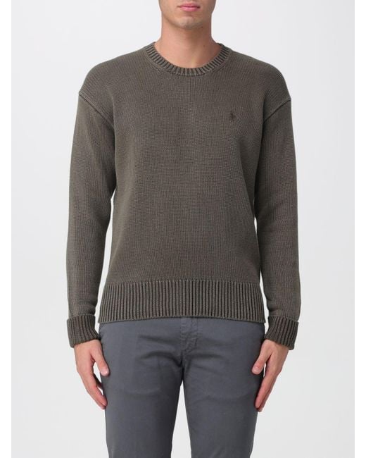 Polo Ralph Lauren Gray Sweater for men