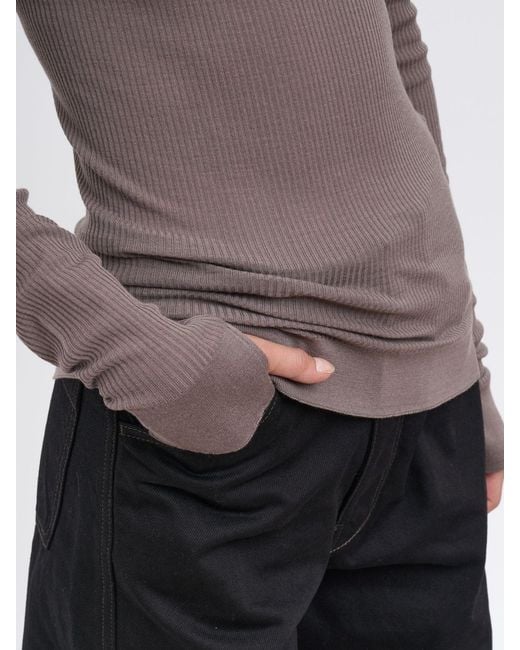 Top Mujer Lemaire de color Brown