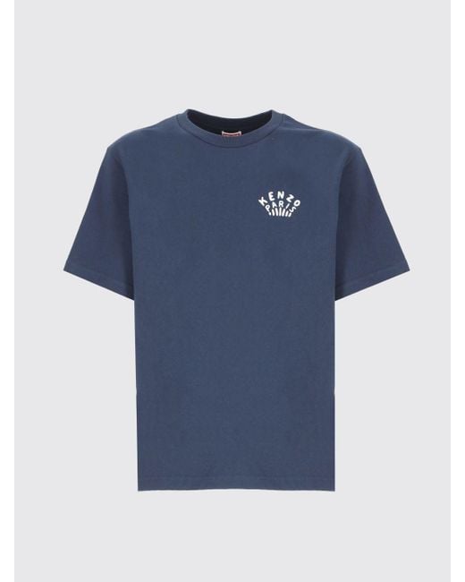 KENZO Blue T-Shirt for men