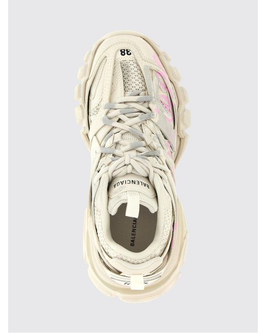 Balenciaga Multicolor Track Used Mesh And Rubber Sneakers