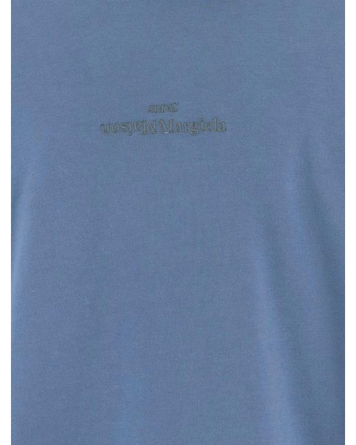 Maison Margiela Blue Sweatshirt for men