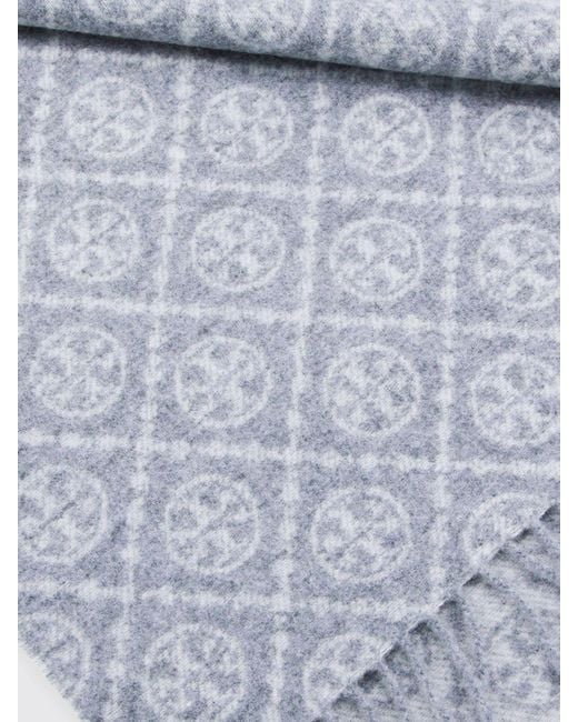 Sciarpa di Tory Burch in Gray